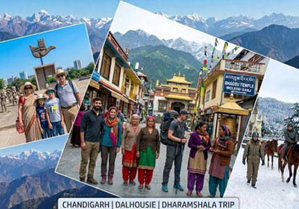 Chandigarh to Dalhousie & Dharamshala